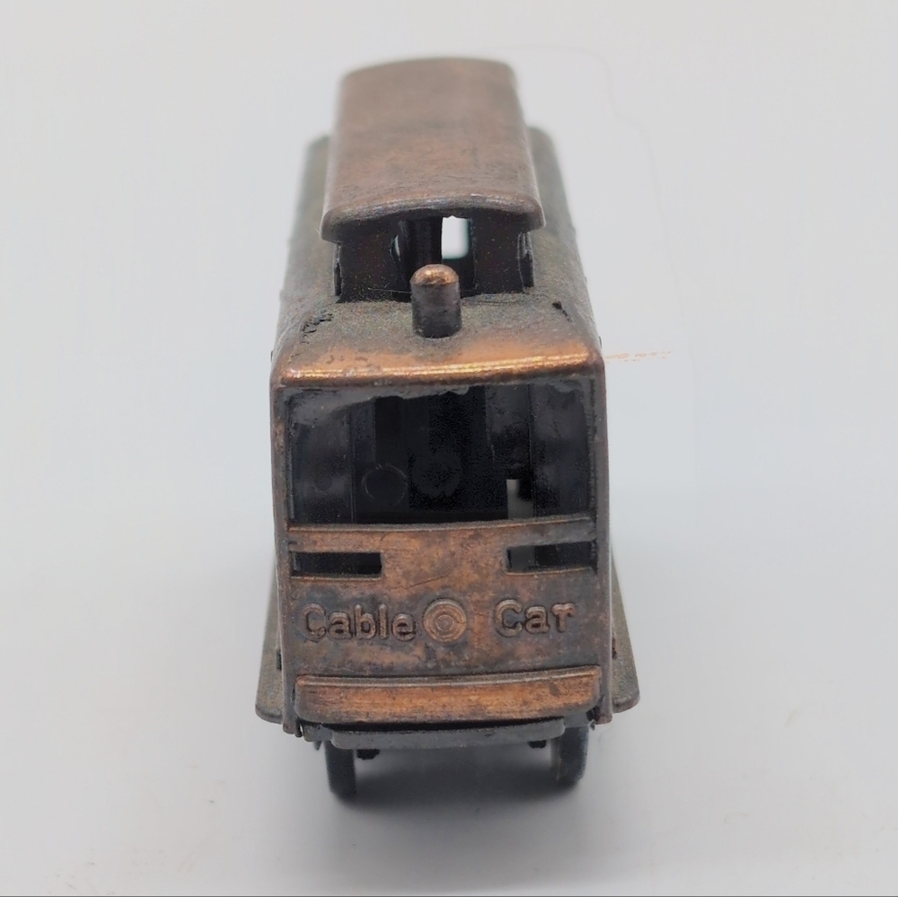 Vintage San Francisco Cable Car Powell And Mason St Toy - Picture 2 of 5
